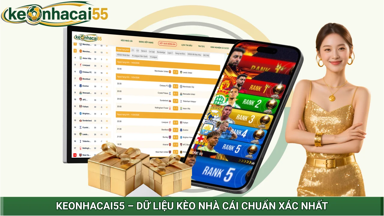 Keonhacai 55 – Dữ liệu kèo nhà cái chuẩn xác nhất Keonhacai 55 – Dữ liệu kèo nhà cái chuẩn xác nhất
